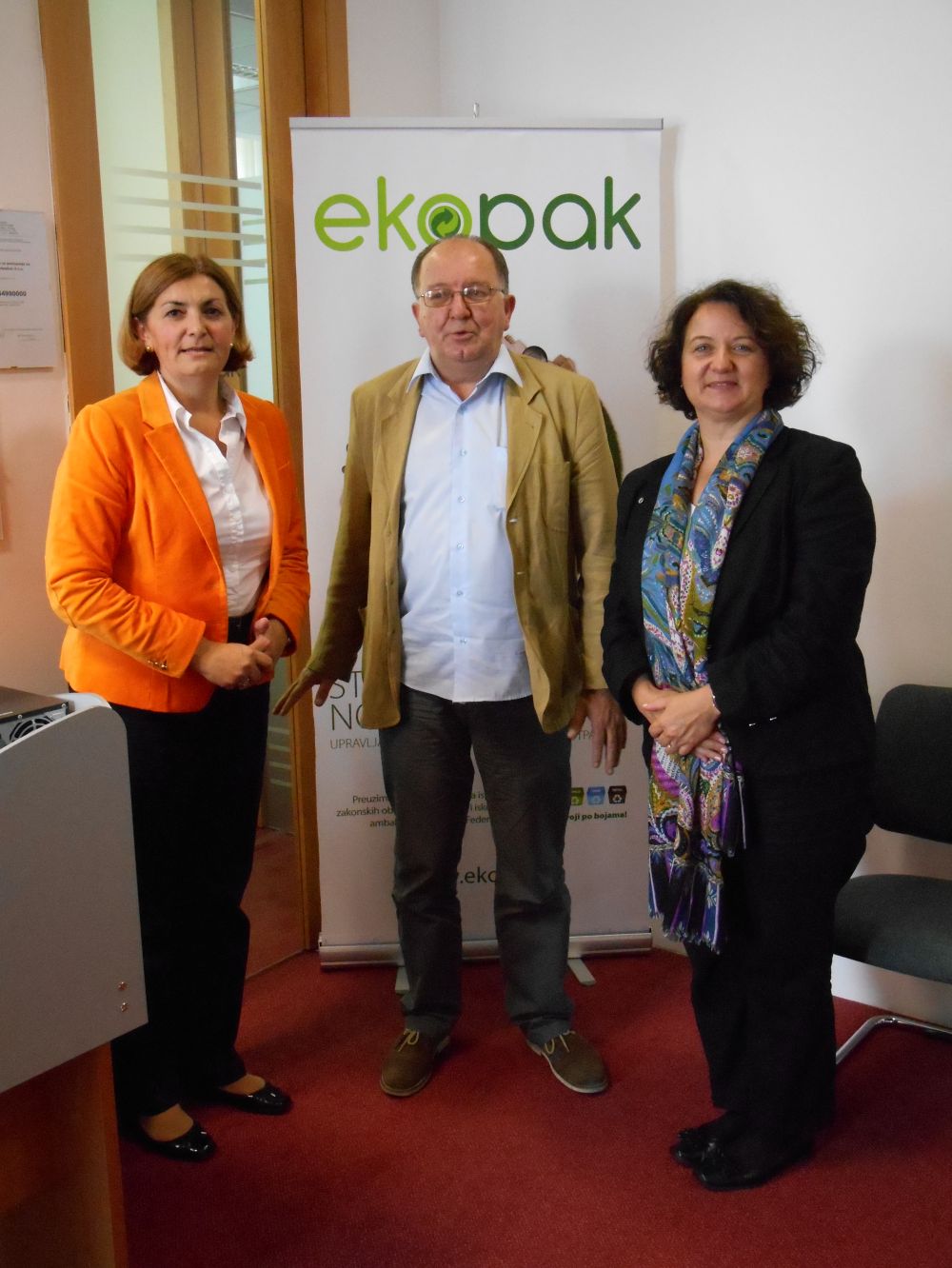 Ursula Denison u posjeti kompaniji Ekopak 3