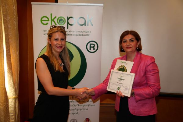 Dodjela certifikata Zelena tačka 7