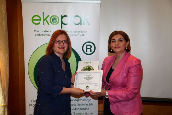 Dodjela certifikata Zelena tačka 9