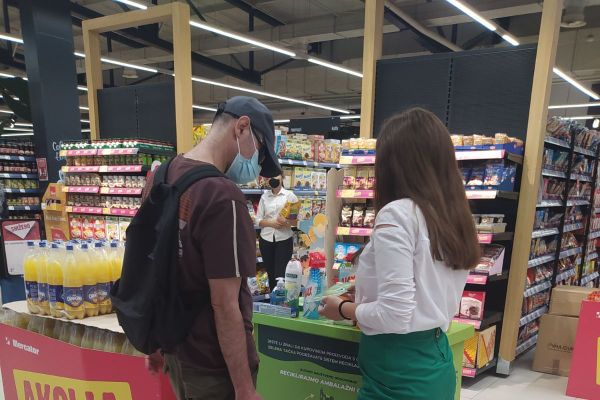 Promocija Zelene tačke u Mercatoru 10