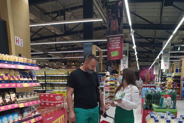 Promocija Zelene tačke u Mercatoru 2