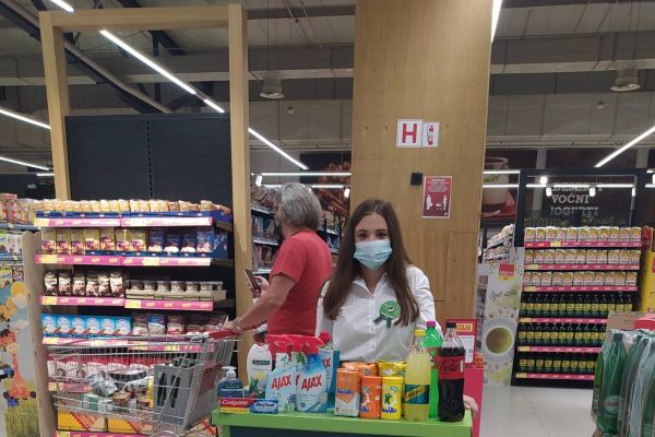 Promocija Zelene tačke u Mercatoru 8