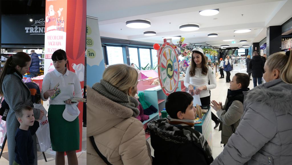 Promocija Zelene tačke u Mercatoru 5