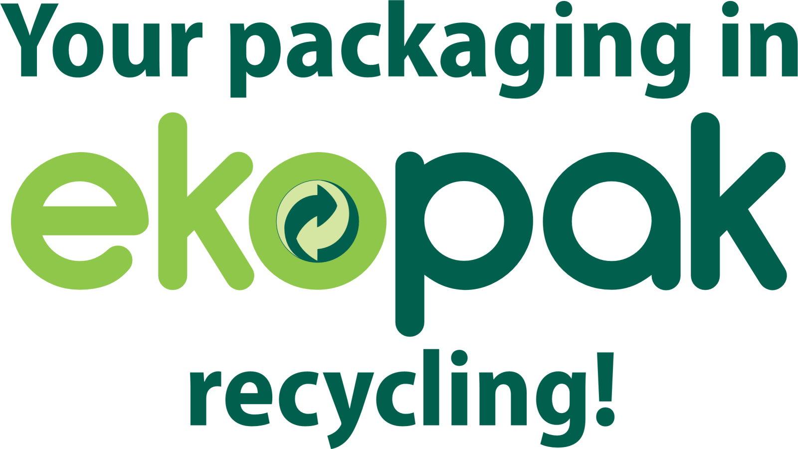Your packaging to Ekopak recycling