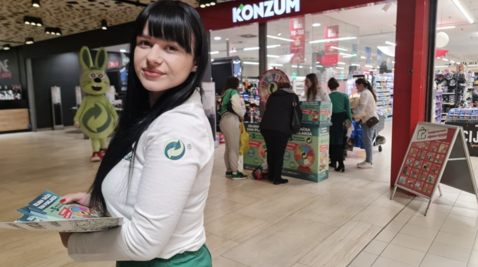Uspješno održana promocija Zelene tačke u Konzumu u SCC 2