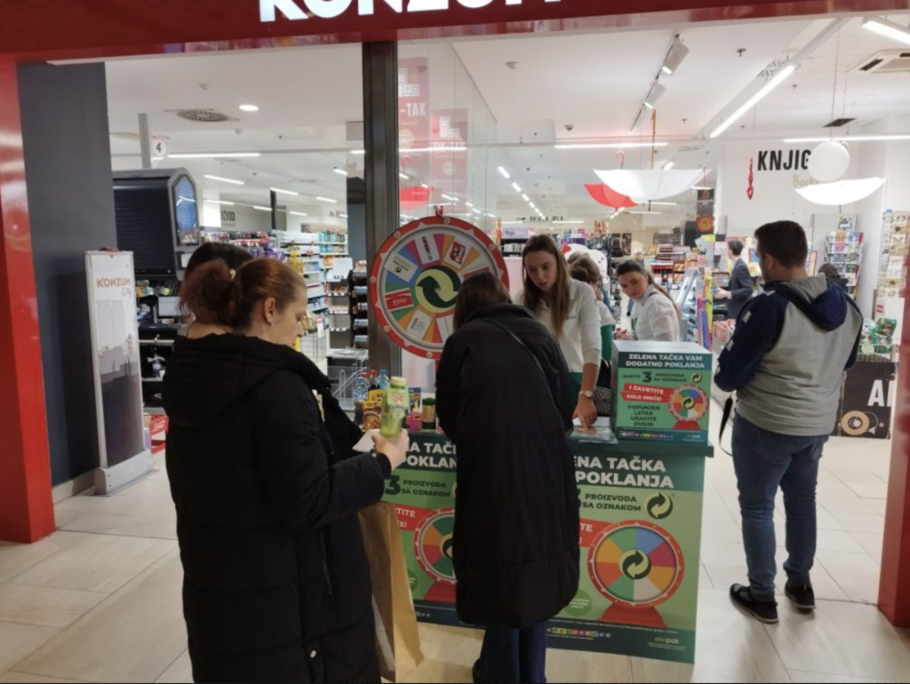 Uspješno održana promocija Zelene tačke u Konzumu u SCC 7