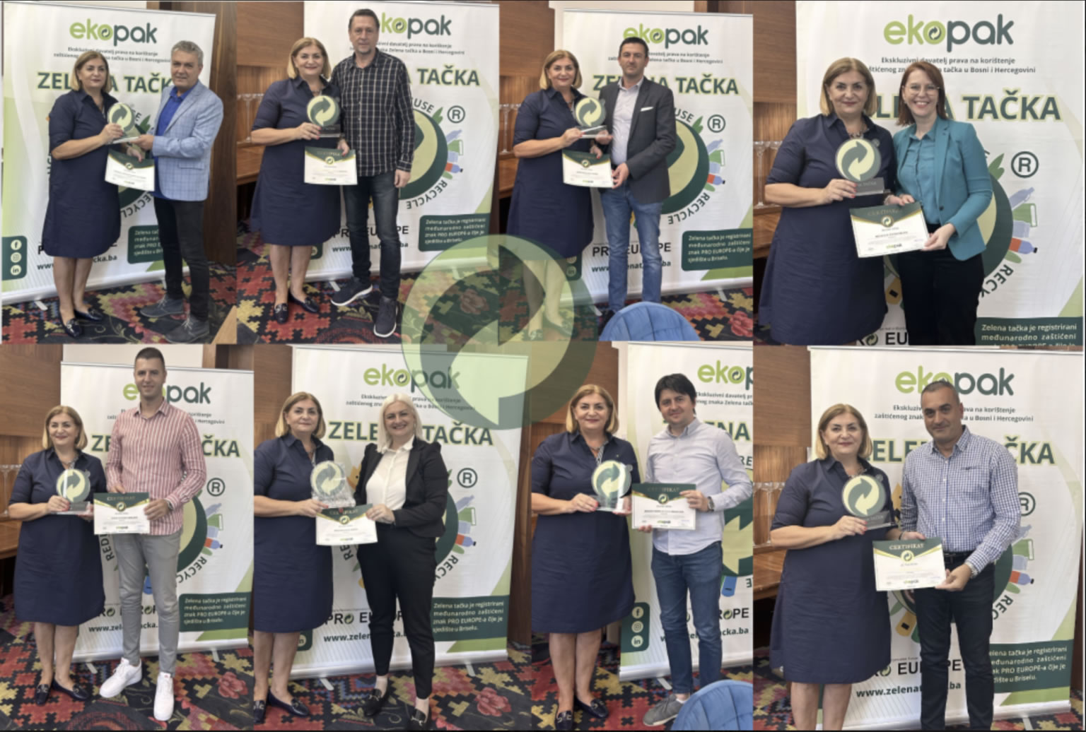 Priznanja korisnicima Zelene tačke za 2022. godinu-