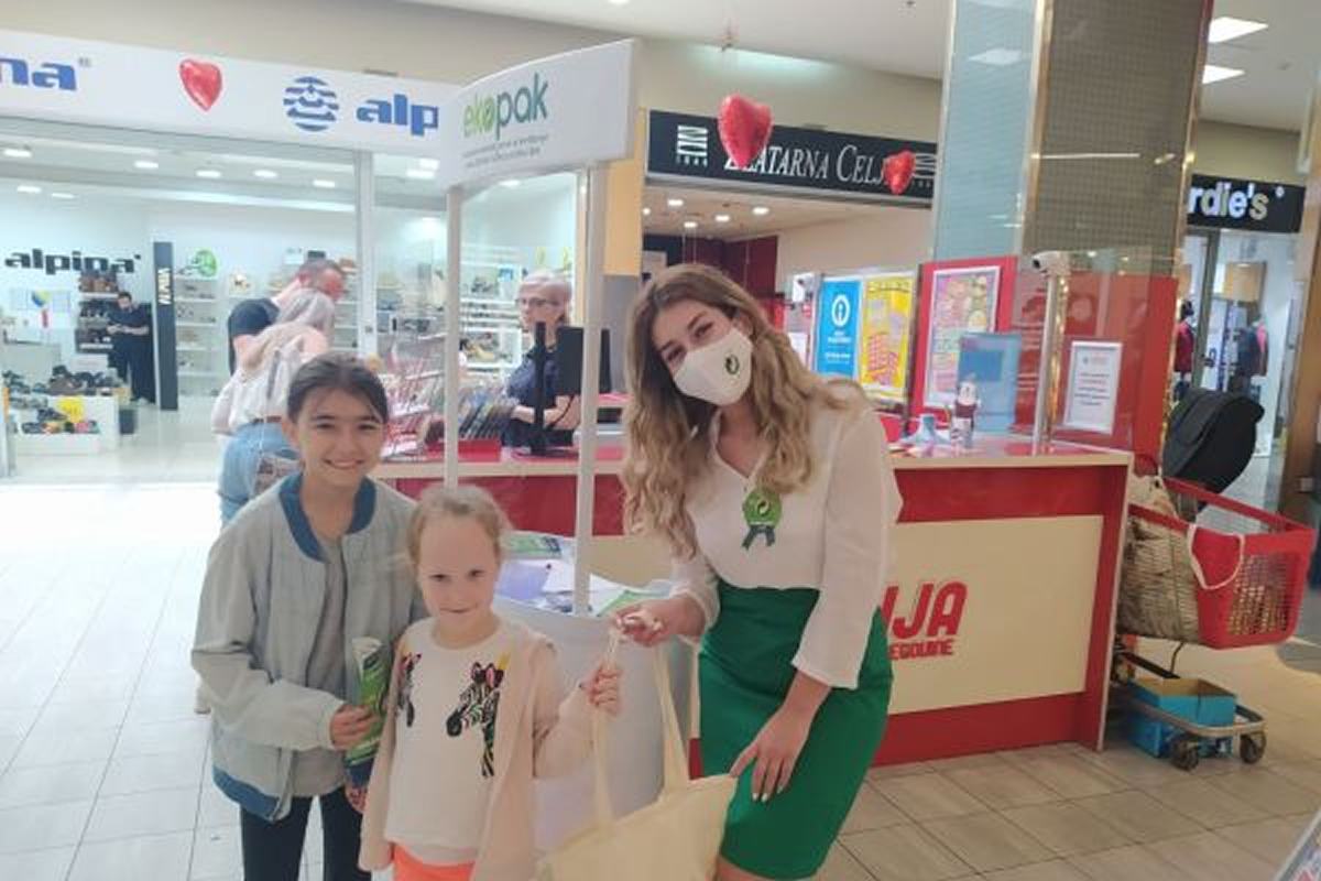 Promocija Zelene tačke u Mercatoru Sarajevo